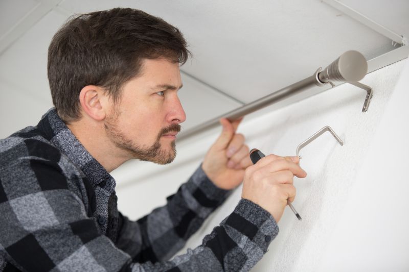 Curtain Hardware Installation